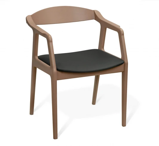 6527591304 Стул Sheffilton SHT-S202 черный/коричневый 6527591304