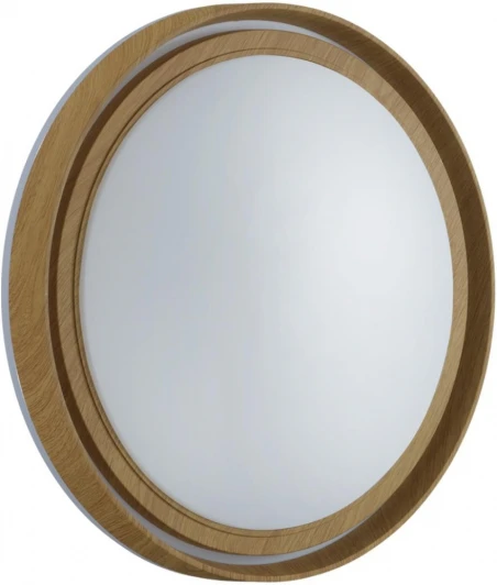 7640/AL Настенно-потолочный светильник Sonex Rux Wood 7640/AL BASICA SN пластик/корич. под дер. LED 18Вт 4000K D295 IP43 (220V, круглые)