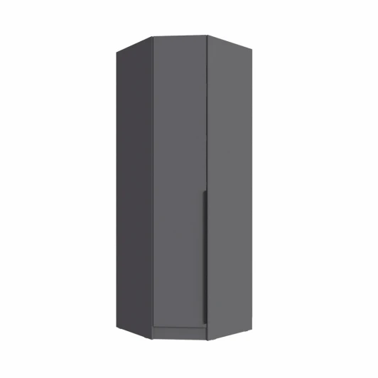 00-00186436 Шкаф угловой Мадрид угол скос графит серый ТЭКС 00-00186436
