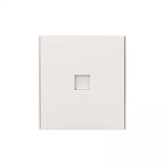 KR-78-0724-4 Розетка компьютерная RJ45 кат6 с/у жемчуг Kranz Strong KR-78-0724-4