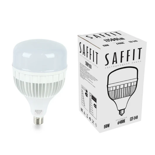 55144 Лампа светодиодная SBHP1150 E27-E40 150W 230V 6400K Saffit 55144
