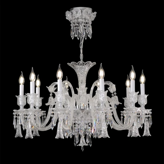 VERSAILLES SP10 CHROME Подвесная люстра Crystal Lux VERSAILLES SP10 CHROME