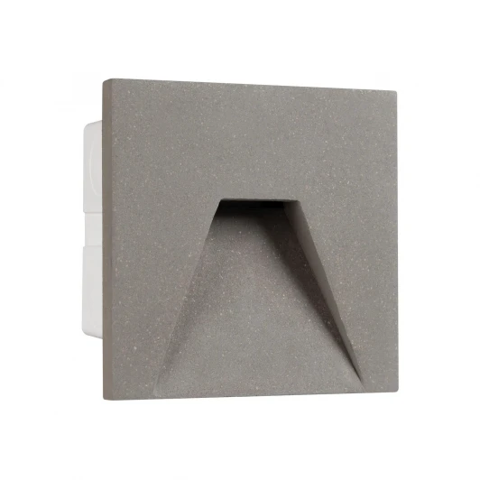 050875 Подсветка для лестниц и ступеней LT-TIE-S100-3W Warm3000 (GR, 75x30 deg, 230V) (Arlight, IP65 Бетон) 050875