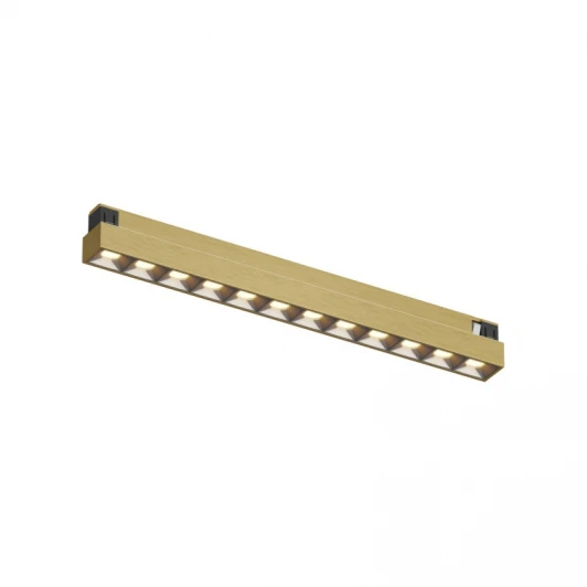 DK5971-SB Трековый светильник магнитный светодиодный Denkirs Shine Grill Zigbee DK5971-SB 48В 10Вт 2700-6000K сатин. латунь алюминий