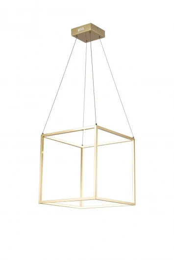 EXO 3350.440 gold Подвесной светильник Lucia Tucci Exo 3350.440 gold (LED, 220V, на тросе, куб)