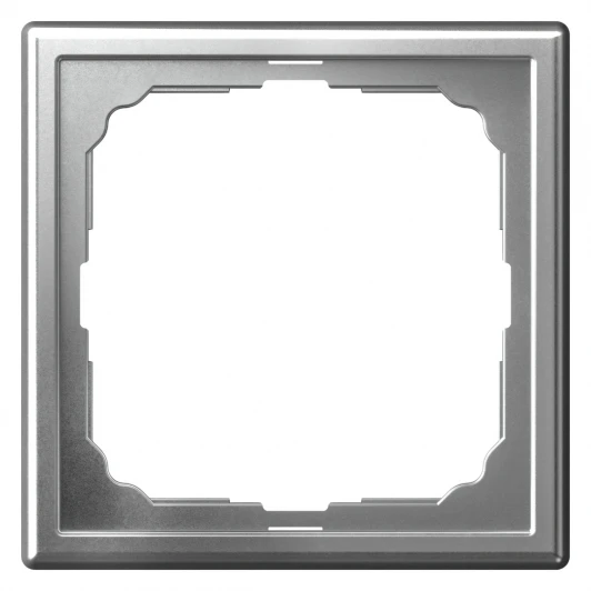 GAL000301 Рамка на 1 пост (алюминий) Systeme Electric GAL000301