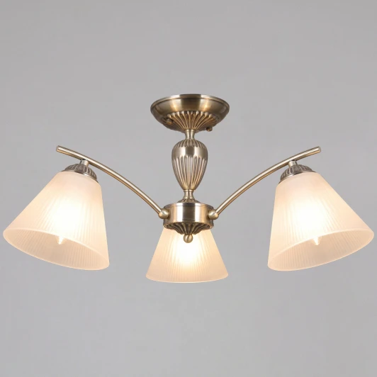 IL0900-3CSQ-26 AB ELITE Потолочная люстра на штанге ILLUMICO IL0900-3CSQ-26 AB ELITE