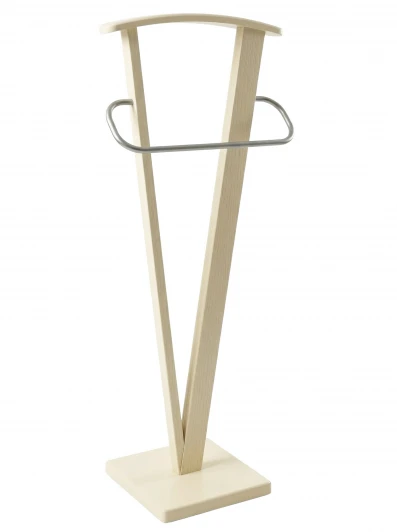 009947 Вешалка костюмная ГАЛАНТ 344 металлик/слоновая кость Mebelik 009947
