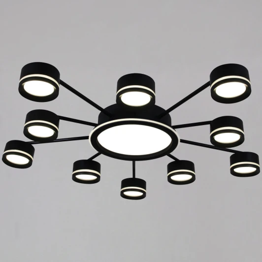 20590-0.3-5+5+1 Black Потолочная люстра Reluce 20590-0.3-5+5+1 Black