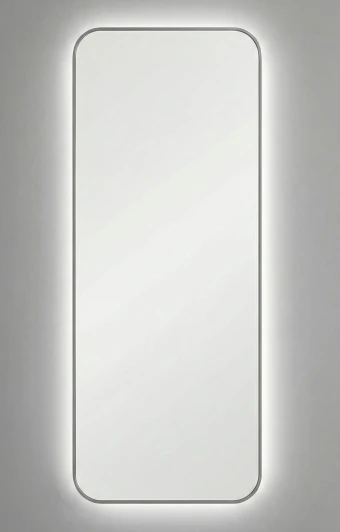 SM007LSL Smart XL LED Silver Зеркало в полный рост в раме с подсветкой Art-Zerkalo SM007LSL 13950