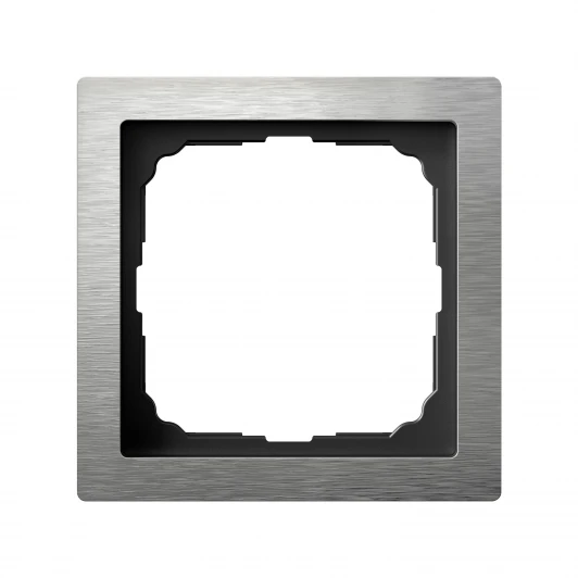GAL312101 Рамка на 1 пост (алюминий) Systeme Electric GAL312101