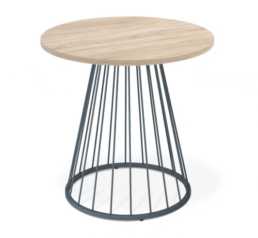 2084871203 Стол Sheffilton SHT-TU85/TT80 ЛДСП антрацит/дуб сонома 2084871203