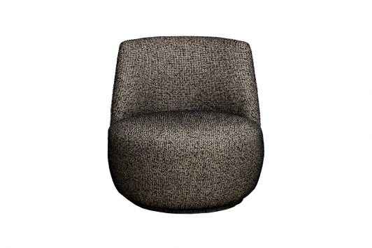 GD/RIVOLI-K-Santo302-CHZOL Кресло Риволи(GD/Rivoli) поворотное рогожка черно-золотое Santo302-CHZOL 73*80*74см Garda Decor