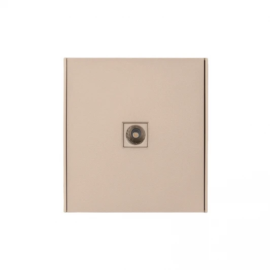 KR-78-0723-8 Розетка TV с/у шелк Kranz Strong KR-78-0723-8