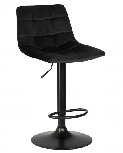 LM-5017-BlackBase_B-M_MJ9-101 Стул барный DOBRIN TAILOR BLACK (черный велюр (MJ9-101))
