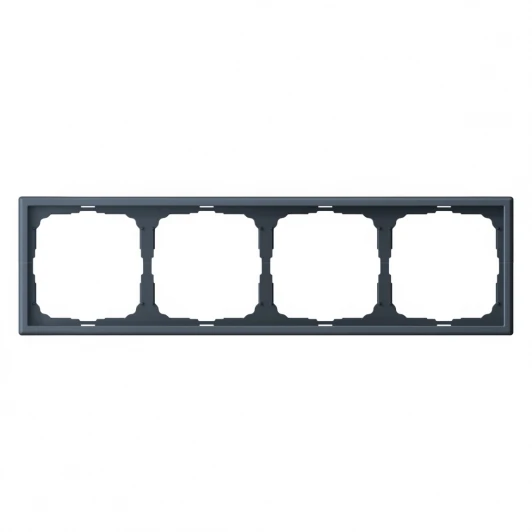 GAL000704 Рамка на 4 поста (грифель) Systeme Electric GAL000704