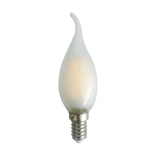 TH-B2139 Лампочка светодиодная филаментная белая свеча на ветру E14 5W Thomson Tail Candle TH-B2139