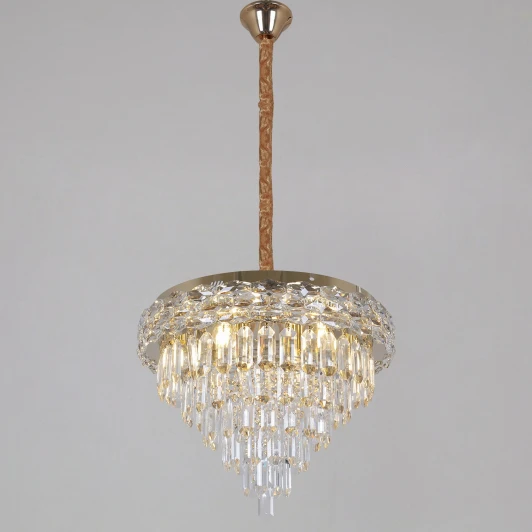 31070-0.4-500 MX GD Подвесная люстра хрустальная Reluce 31070-0.4-500 MX GD