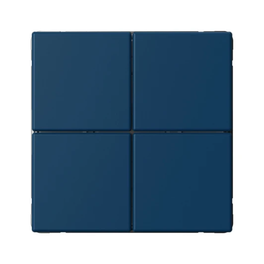 GAL001174 Выключатель 4-х клавишный (аквамарин) Systeme Electric GAL001174