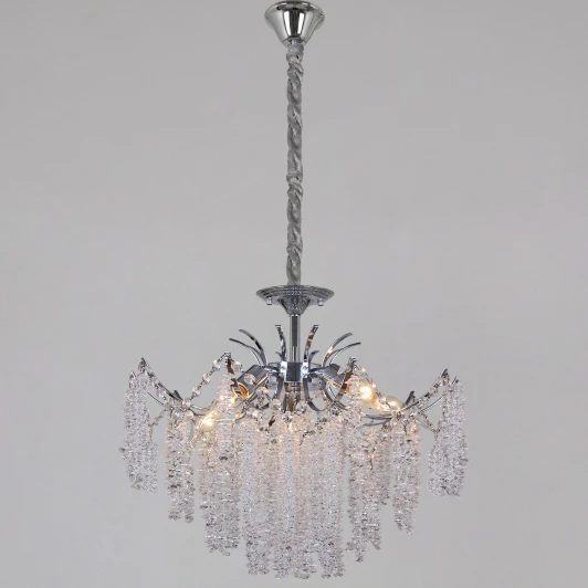 06760-0.4-500 MX CH Подвесная люстра хрустальная Reluce 06760-0.4-500 MX CH