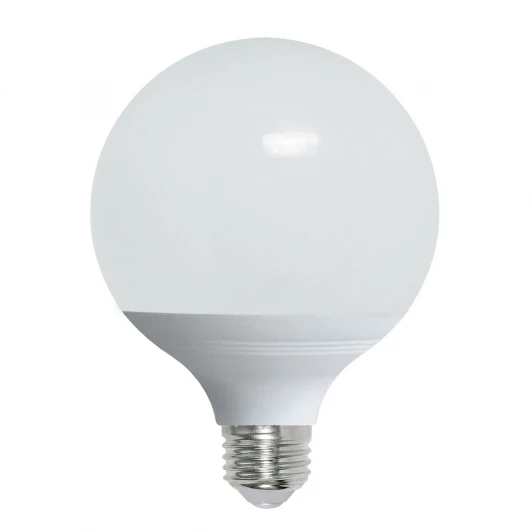 LED-G95-16W/6500K/E27/FR/NR Лампа светодиодная, форма "шар", матовая, дневной белый свет 6500K Volpe Norma LED-G95-16W/6500K/E27/FR/NR