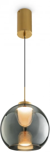 FR5399PL-L4BS2 Подвесной светильник Freya Fume FR5399PL-L4BS2 (LED, 220V, на проводе, шар)