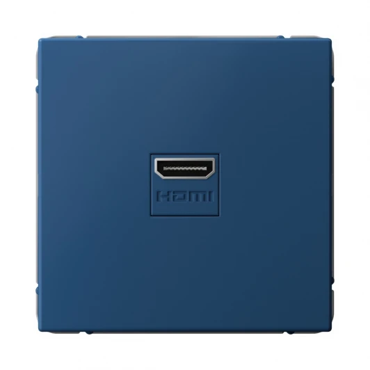 GAL001180 Розетка HDMI (аквамарин) Systeme Electric GAL001180