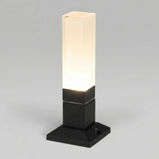 1536 TECHNO LED Наземный уличный светильник со светодиодами Elektrostandard Techno 1536 TECHNO LED 3000K чёрный