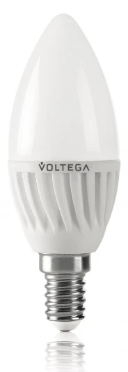 4687 Лампочка светодиодная E14 6W 4000K Voltega Ceramics 4687