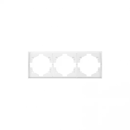 KR-78-0753-4 Рамка 3-постовая жемчуг Kranz Strong KR-78-0753-4