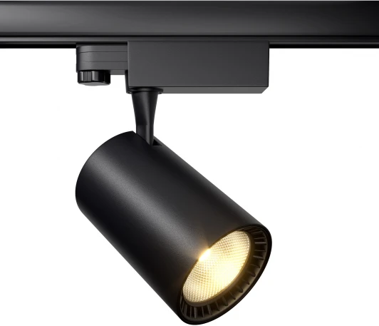 TR029-3-26W4K-M-B Трековый светильник Vuoro Trinity 4000K 26Вт 36° LED (трехфазный) Maytoni Technical TR029-3-26W4K-M-B (220V, круглые)