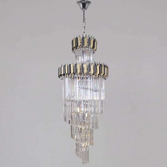 09001-0.4-600 Подвесная люстра хрустальная Reluce 09001-0.4-600