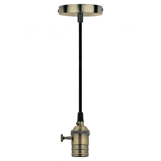 DLC-V-S24K/E27 TS/1M/BL Bronze Подвесной светильник Uniel DLC-V DLC-V-S24K/E27 TS/1M/BL Bronze (220V)
