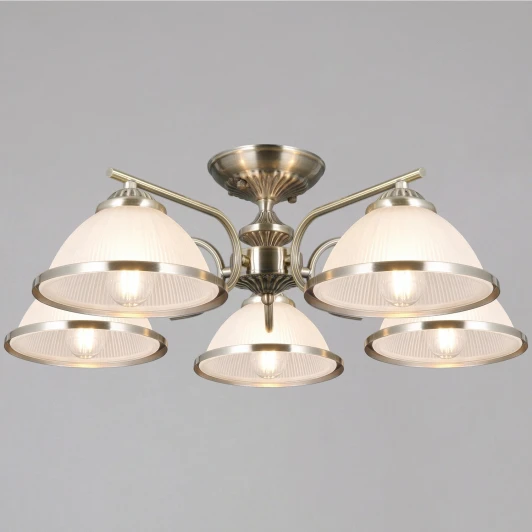 IL0891-5CSQ-26 AB ELITE Потолочная люстра на штанге ILLUMICO IL0891-5CSQ-26 AB ELITE