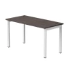 254S007DK9003 Стол прямой Everprof EVO (ЭВО) на металлокаркасе 1380х670х755 мм Дуб Пасадена/Белый 254S007DK9003