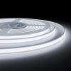00-409 Светодиодная лента 24В 10Вт/м 600 лм/м 6500К COB, 528 д/м CRI90+ свободный рез, IP67 5метров, ширина подложки 8 мм, силиконовая оболочка 00-409