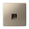 GAL000586 Розетка Ethernet RJ-45 (шампань) Systeme Electric GAL000586