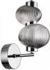 5096/8WL Бра Odeon Light Bruco 5096/8WL хром/дымчатый градиент/металл/стекло LED 8W 4000K (220V)