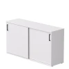 254H001W3/ Шкаф-купе низкий Everprof EVO (ЭВО) 1374х385х755 Белый 254H001W3/
