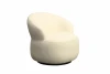 УТ000042411 Кресло Twiz вращающееся белый шенилл Stool Group УТ000042411