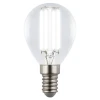 LED-G45-4W/4000K/E14/CL GLY01TR Лампа светодиодная, форма "шар", прозрачная, белый свет 4000K Uniel Яркая A++ LED-G45-4W/4000K/E14/CL GLY01TR