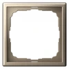 GAL000501 Рамка на 1 пост (шампань) Systeme Electric GAL000501