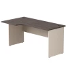 254S014DK/GU Стол эргономичный левый Everprof EVO (ЭВО) опоры ЛДСП 1580х670(870)x755 мм Дуб Пасадена/Кашемир 254S014DK/GU