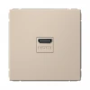 GAL001280 Розетка HDMI (песочный) Systeme Electric GAL001280