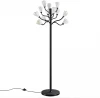 5090/12F Торшер Odeon Light Gardi 5090/12F черный матовый/белый/фарфор G4 LED 12*5W (220V, выключатель, цветы)