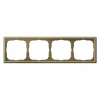 GAL001604 Рамка на 4 поста (золото) Systeme Electric GAL001604