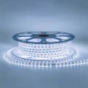 17-42 Светодиодная лента 220В 6Вт/м SMD2835 60д/м IP65 400Лм/м размер 10х7мм, 50м 6500К, оболочка из полупрозрачного ПВХ Apeyron 17-42