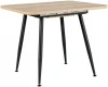 4103321h Стол R-Home Месси Prime раздвижной 90*90+30 Галифакс Натур/Бабочка