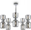 FR5203PL-10CH1 Потолочная люстра на штанге Freya Savia FR5203PL-10CH1