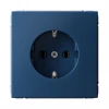 GAL001143S Розетка с заземлением (аквамарин) Systeme Electric GAL001143S